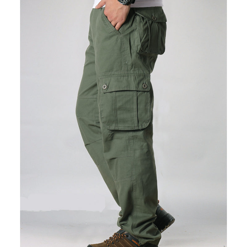 👖 Men's Relaxed-Fit Cargo Pants with Multi Pockets | Everyday Utility & Easy Comfort ✨
