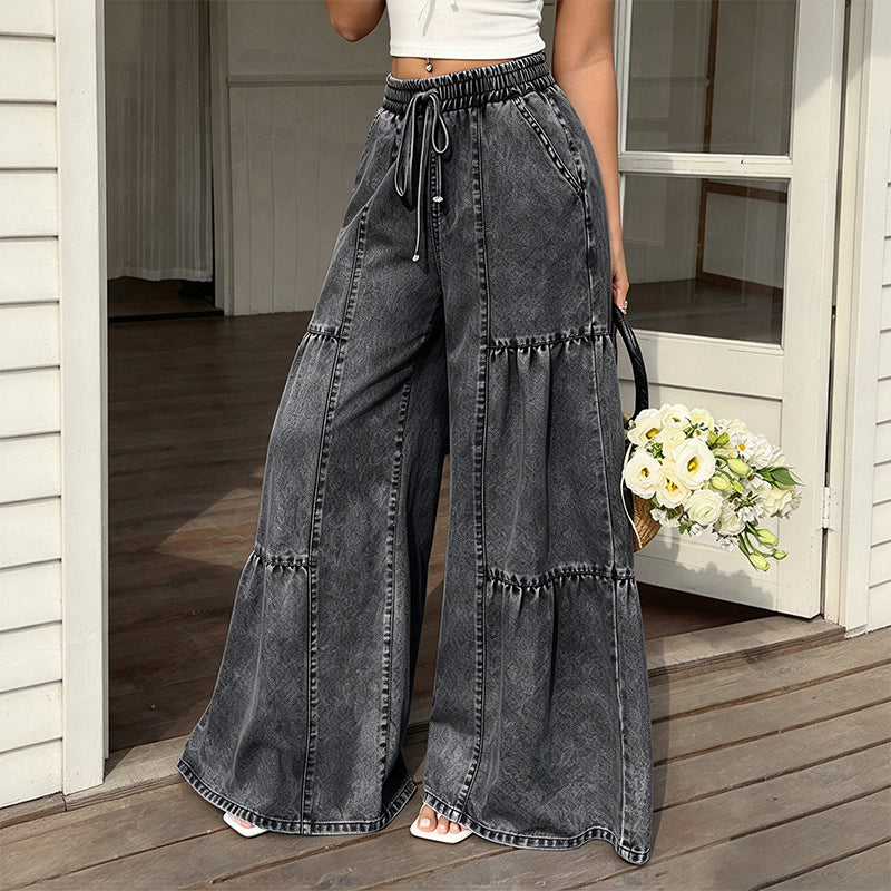 👖 Women's High Waist Wide Leg Denim Pants | Flattering Fit & Easy Everyday Style ✨