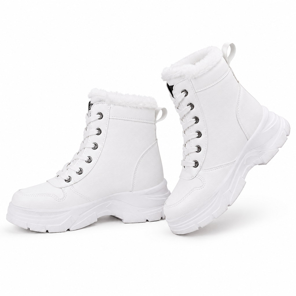 ❄️👢 Women Winter Snow Boots | No Cold Feet in Winter, No Slipping on Snowy Roads – Warm Plush Lined, Thick Sole & High Top Ankle Boots ✨