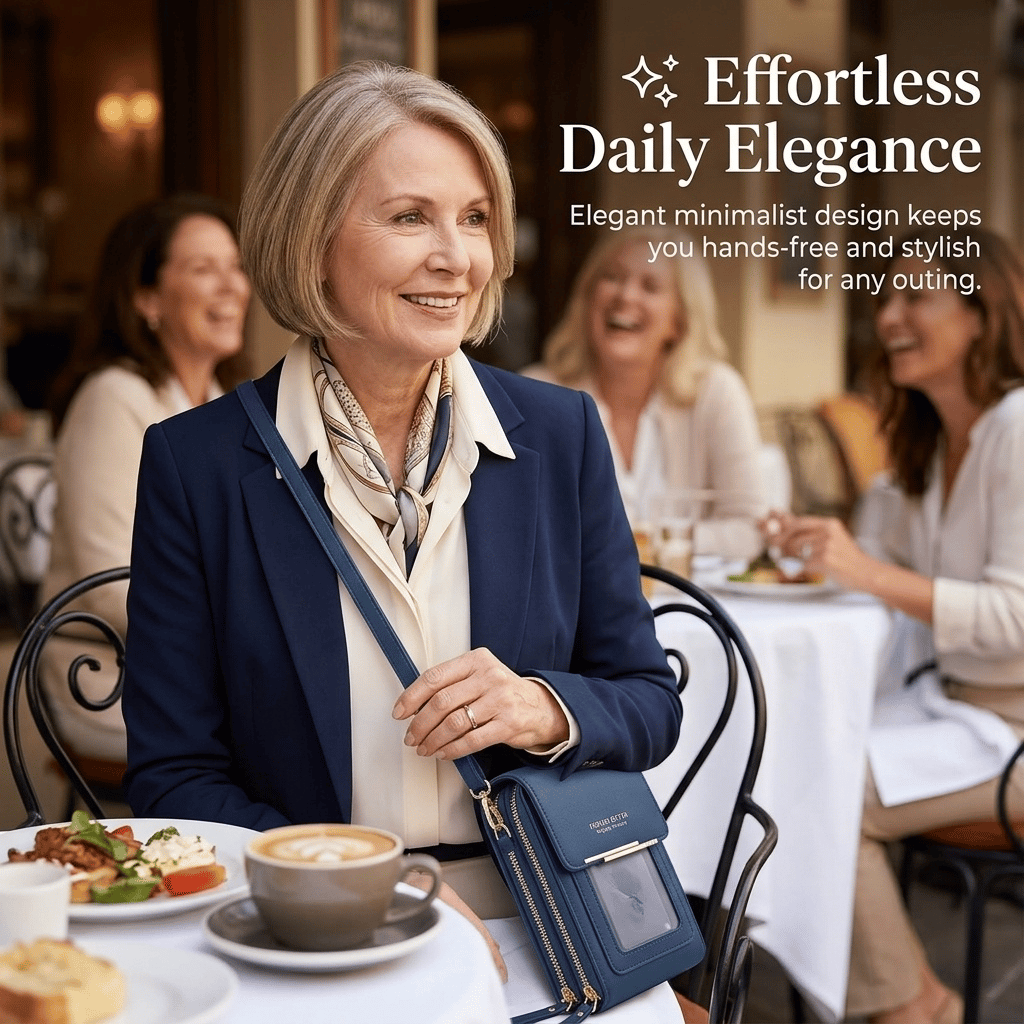 👝 Women's Shoulder Bag — Touchscreen, No Cut-Outs 👜