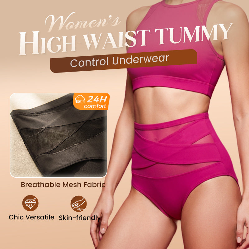 🩲 Plus-Size High-Waist Tummy Control Panties | Seamless Comfort, Confidence All Day ✨