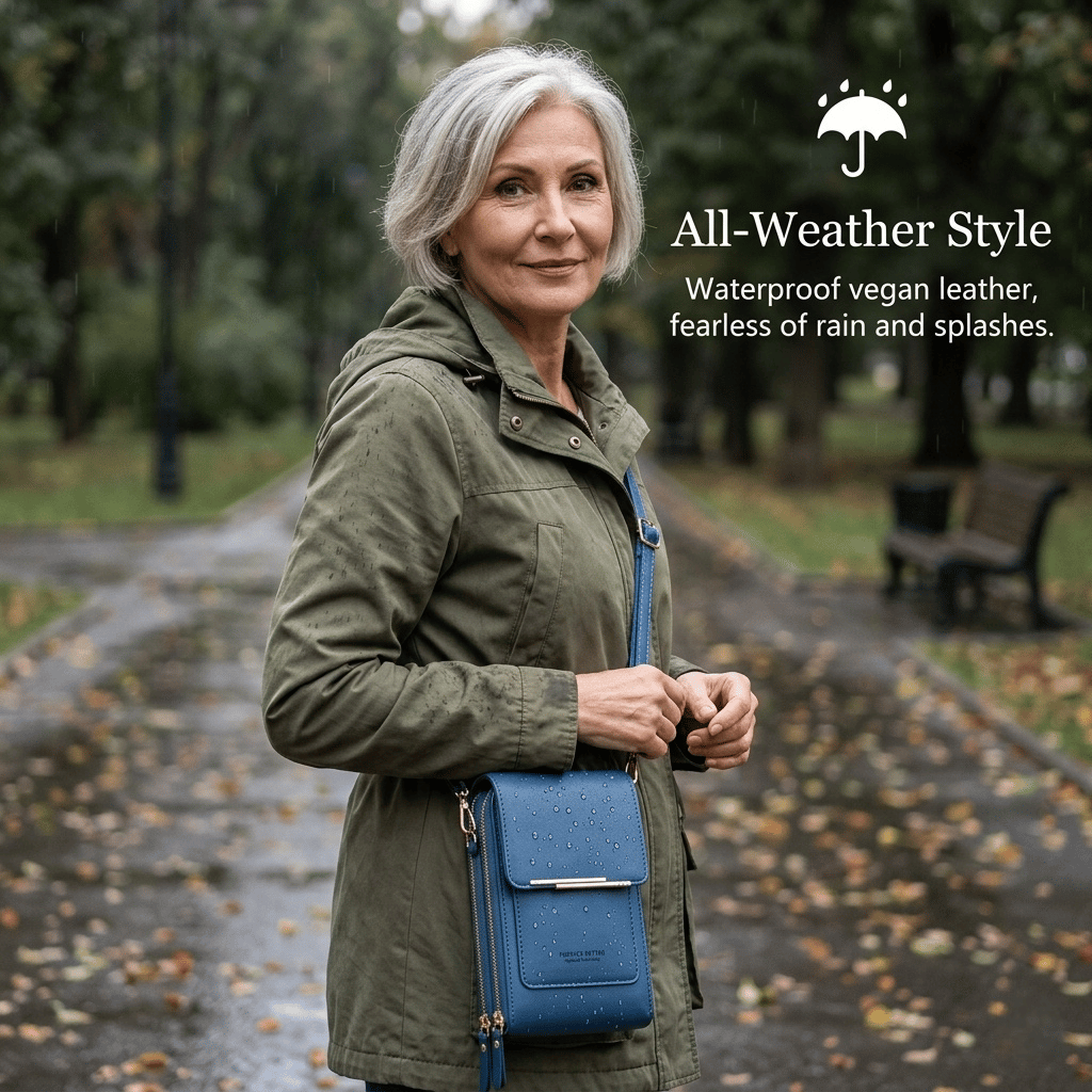 👝 Women's Shoulder Bag — Touchscreen, No Cut-Outs 👜