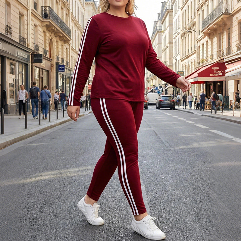 Women's 2-Piece Long Sleeve Tracksuit Set 👚