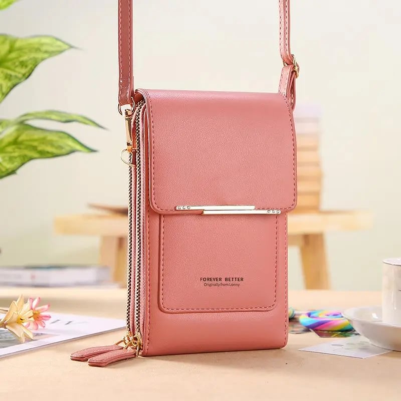 👝 Women's Shoulder Bag — Touchscreen, No Cut-Outs 👜