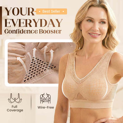 👙 Pure Cotton Buttonless Lifting Bra | Soft Lift & No-Hassle Wear – Breathable All-Day Comfort ✨