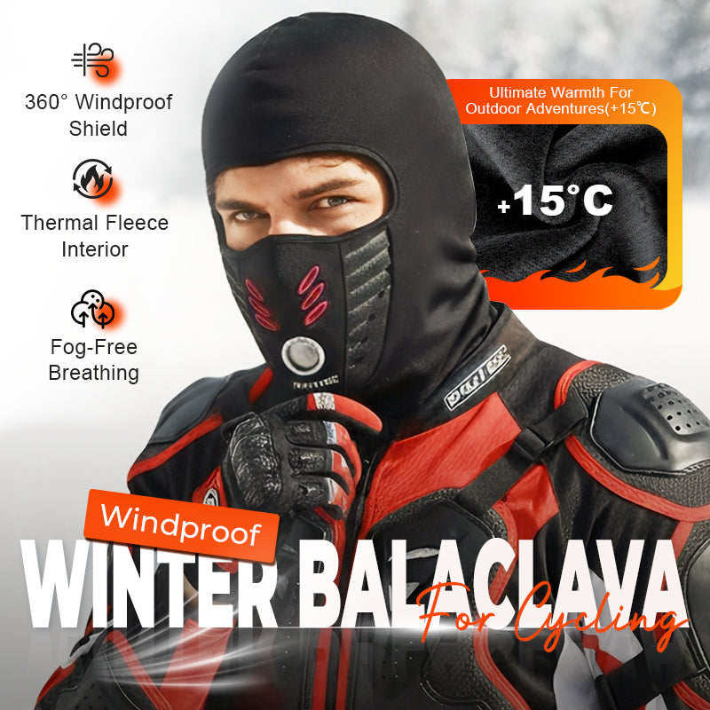❄️😷 Unisex Full Face Mask | Full Coverage, Windproof & Warm ✨