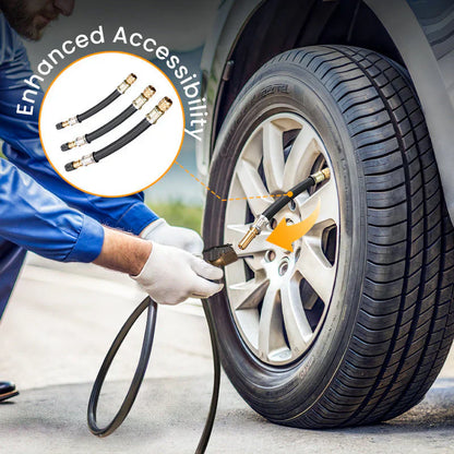 🔧 Extensie elastică universală pentru supape din cauciuc | Soluția pentru jante greu accesibile! 🚗