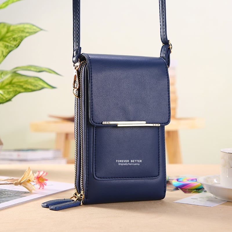 👝 Women's Shoulder Bag — Touchscreen, No Cut-Outs 👜