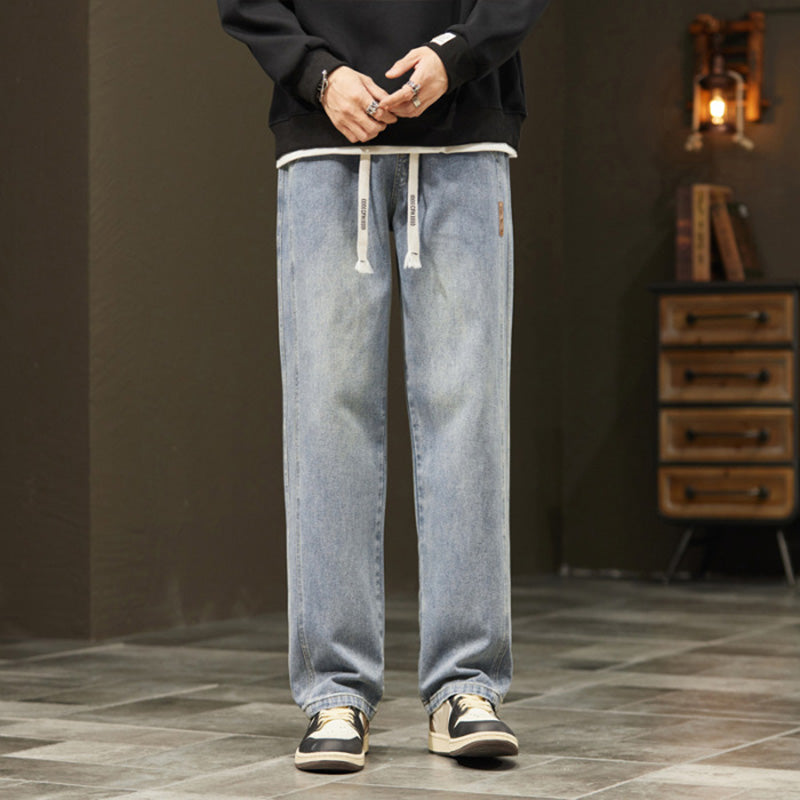 👖 Men's Loose Straight Jeans | Classic Fit, Easy to Style – Perfect for Commute, Casual & Weekend Wear ✨