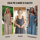 💖Salopetă Largă pentru Femei, cu Pantaloni Evazați și Buzunare🌹
