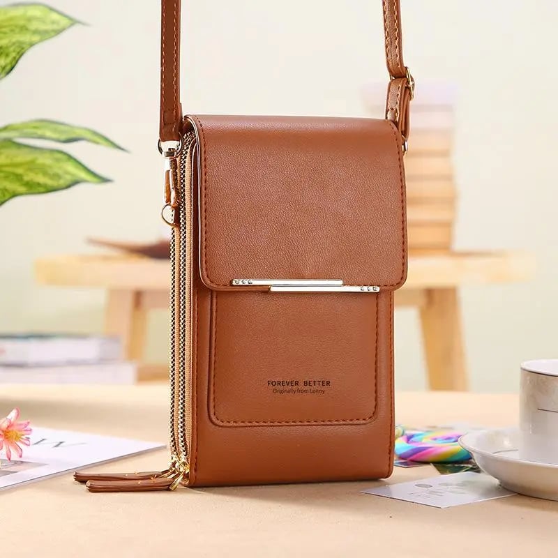👝 Women's Shoulder Bag — Touchscreen, No Cut-Outs 👜
