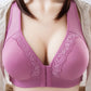 🌬️👙 Breathable Front-Closure Plus-Size Bra | Wire-Free Support & Easy On/Off – Cool, Comfy, Full-Coverage Fit ✨