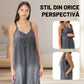 💖Salopetă Largă pentru Femei, cu Pantaloni Evazați și Buzunare🌹