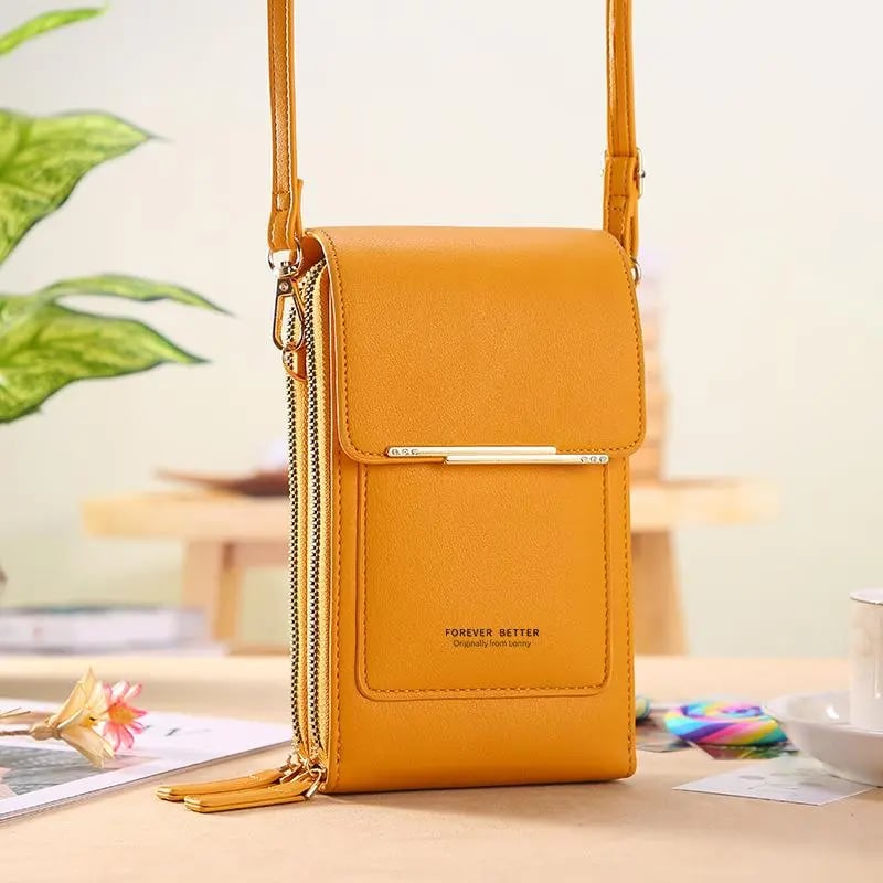 👝 Women's Shoulder Bag — Touchscreen, No Cut-Outs 👜