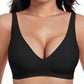 👙 Women's Comfortable Wireless Bras | Push-Up Bralettes, Seamless T-Shirt Bras & Deep V Everyday Bras ✨