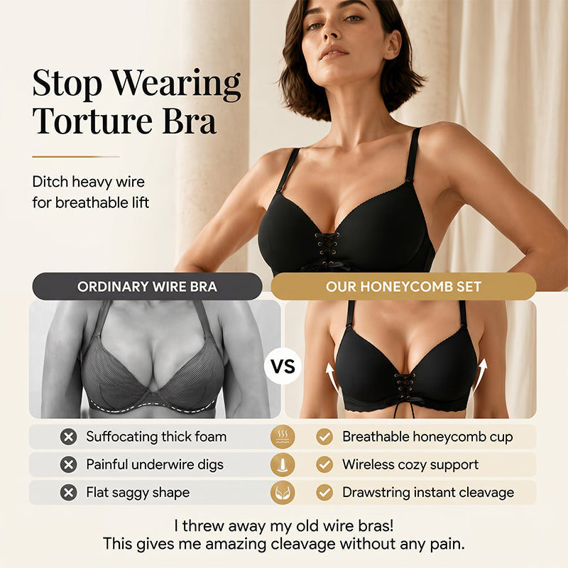 👙 Women's Seamless Push-Up Support Bra | Smooth Support & Seamless Feel ✨