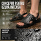 👞 Sandale Bărbați Piele de Vită – Perforate & Transpirante 🐮🌬️