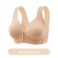 🌬️👙 Breathable Front-Closure Plus-Size Bra | Wire-Free Support & Easy On/Off – Cool, Comfy, Full-Coverage Fit ✨