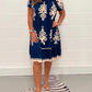 【M-4XL】👗Rochie Elegantă cu Imprimeu Floral