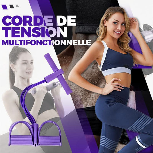 🏃‍♂️ Bandă de fitness multifuncțională - 🔥 Arde eficient grăsimea din burtă