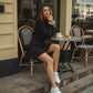 👗 Women's Mock Neck Knit A-Line Mini Dress | Effortless Style & Everyday Comfort ✨