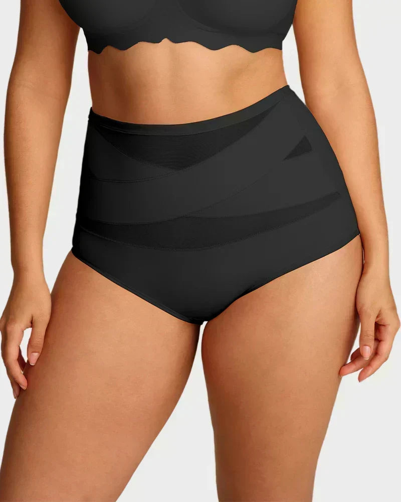 🩲 Plus-Size High-Waist Tummy Control Panties | Seamless Comfort, Confidence All Day ✨