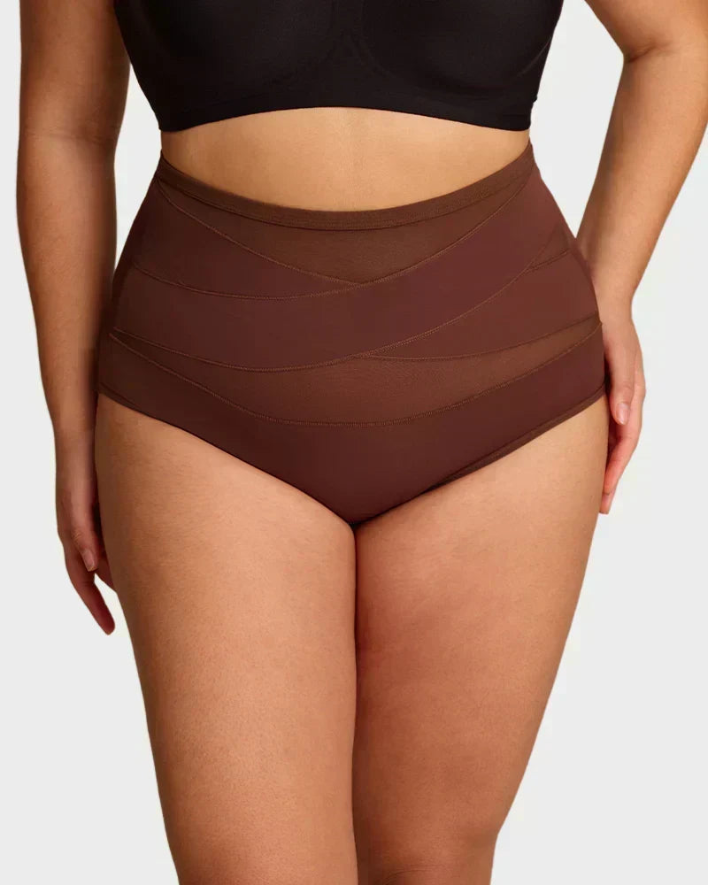 🩲 Plus-Size High-Waist Tummy Control Panties | Seamless Comfort, Confidence All Day ✨