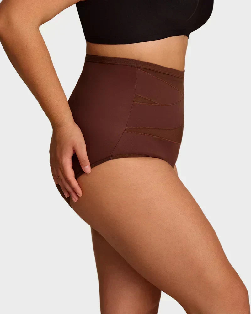 🩲 Plus-Size High-Waist Tummy Control Panties | Seamless Comfort, Confidence All Day ✨