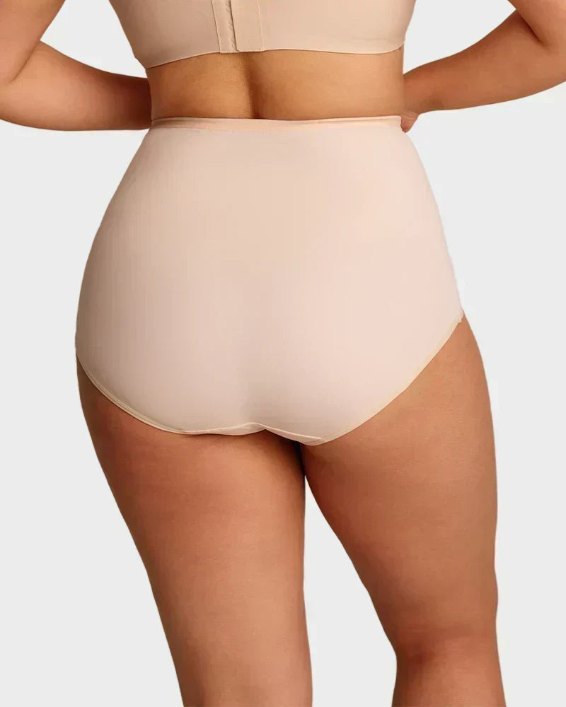 🩲 Plus-Size High-Waist Tummy Control Panties | Seamless Comfort, Confidence All Day ✨