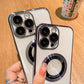 Capac transparent pentru iPhone magnetic