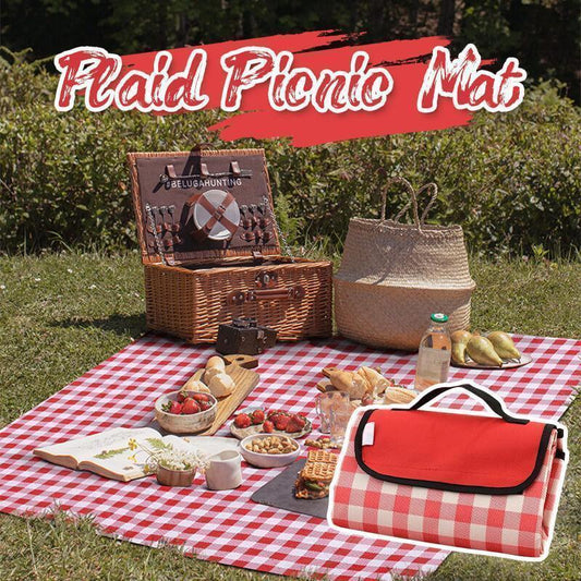 🥰Pătură de picnic în carouri