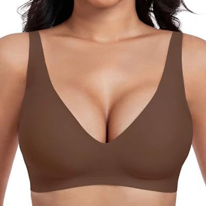 👙 Women's Comfortable Wireless Bras | Push-Up Bralettes, Seamless T-Shirt Bras & Deep V Everyday Bras ✨