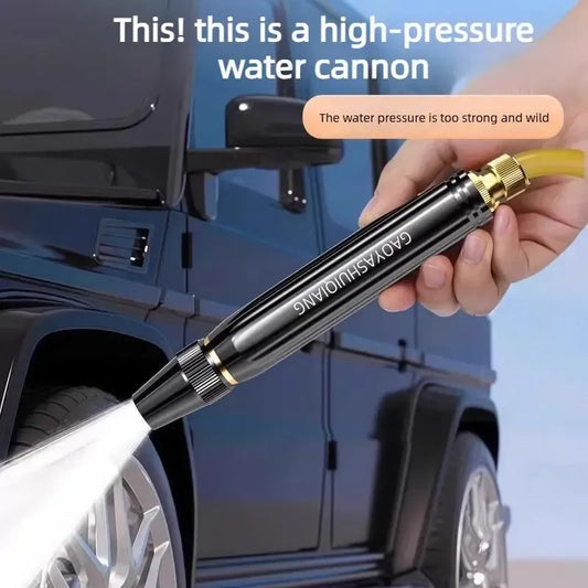 🚗 Pistol de spălat mașini cu presiune înaltă pentru uz casnic, cu duză de intensificare și furtun – În stoc & Plată la livrare 💦🔧