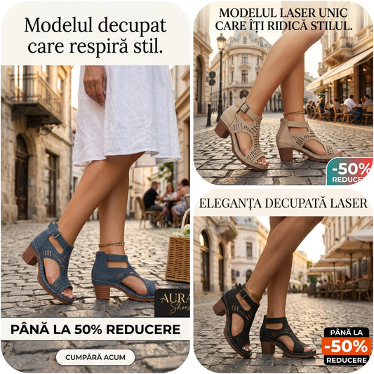 👡 Sandale Damă cu Toe Deschis – Elegant | În Stoc ✨🌴📦