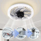 💡 Bucură‑te de confort răcoros și lumină blândă – Ventilator de tavan 2‑în‑1 cu telecomandă – ramburs 🌀