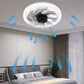 💡 Bucură‑te de confort răcoros și lumină blândă – Ventilator de tavan 2‑în‑1 cu telecomandă – ramburs 🌀