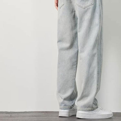 👖 Men's Loose Straight Jeans | Classic Fit, Easy to Style – Perfect for Commute, Casual & Weekend Wear ✨