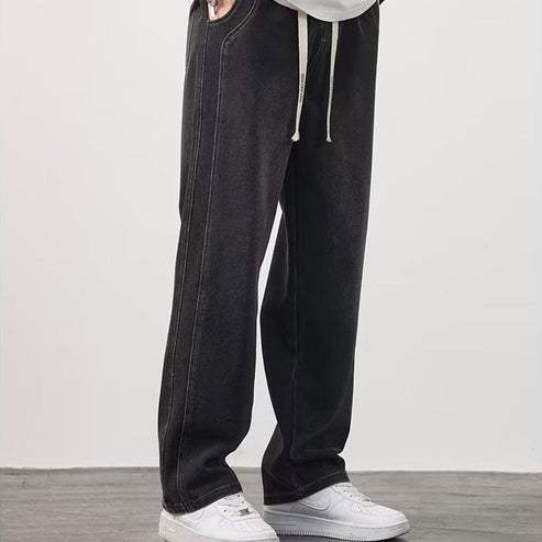 👖 Men's Loose Straight Jeans | Classic Fit, Easy to Style – Perfect for Commute, Casual & Weekend Wear ✨