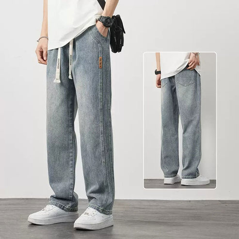 👖 Men's Loose Straight Jeans | Classic Fit, Easy to Style – Perfect for Commute, Casual & Weekend Wear ✨