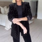 ✨Blazer din catifea cu diamante