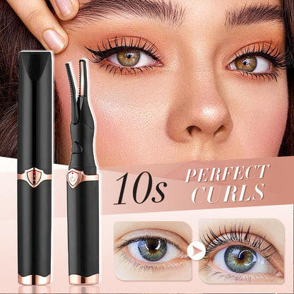 💄 Înlocuiește rimelul! Ondulator de gene cu încălzire pentru un look deschis și natural