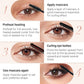 💄 Înlocuiește rimelul! Ondulator de gene cu încălzire pentru un look deschis și natural