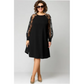 👗Rochie din dantelă cu mâneci lungi și decolteu rotund💖