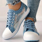 🙋‍♀️👟 Pantofi casual cu vârf rotund și șireturi pentru femei – Confortabili, fără a strânge piciorul – Plată la livrare ✨✅