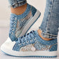 🙋‍♀️👟 Pantofi casual cu vârf rotund și șireturi pentru femei – Confortabili, fără a strânge piciorul – Plată la livrare ✨✅