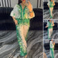⏳Vânzare fierbinte de vară 49% OFF🔥Set elegant și elegant din două piese cu fermoar💕💃
