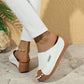 【EU 36-43】👡Sandale de femei cu gură de pește groasă
