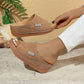【EU 36-43】👡Sandale de femei cu gură de pește groasă