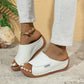 【EU 36-43】👡Sandale de femei cu gură de pește groasă