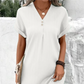 ⏳Vânzare fierbinte de vară 49% OFF🔥Rochie minimalistă de damă, cu gât în V și culoare uni🌸💃